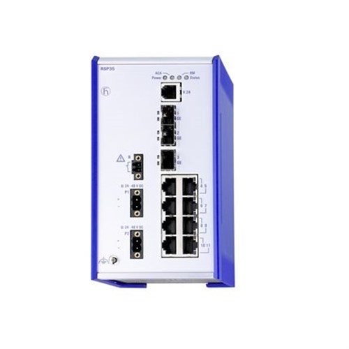 HIRSCHMANN MANAGED DIN RAIL SWITCH RSP35-08033O6ZTSK9V9HHE2S 942 053-999-001